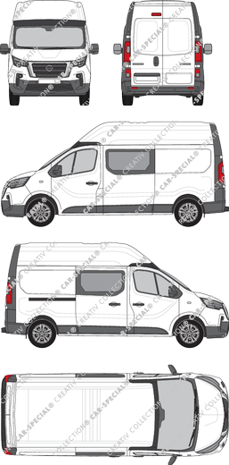 Nissan Primastar van/transporter, current (since 2021) (Niss_560)