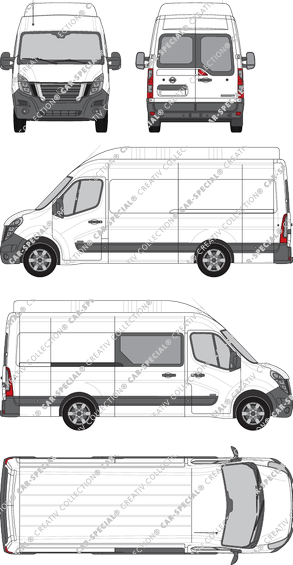 Nissan Interstar van/transporter, current (since 2021) (Niss_570)