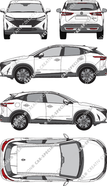 Nissan Qashqai, actueel (sinds 2024) (Niss_635)