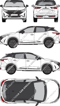 Nissan Qashqai, actueel (sinds 2024) (Niss_636)