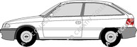 Opel Astra Hatchback, 1994–1998