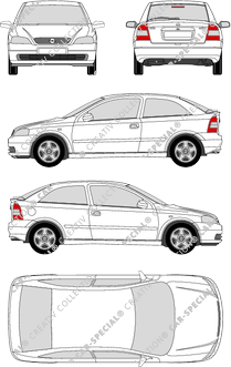 Opel Astra Kombilimousine, 1998–2002 (Opel_002)