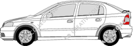 Opel Astra Hatchback, 1998–2002