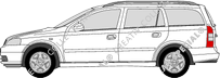 Opel Astra Caravan station wagon, 1998–2002