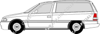 Opel Astra, 1991–1994