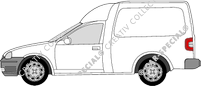 Opel Combo Combi van/transporter, 1993–2001