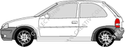 Opel Corsa Hatchback, 1993–2000