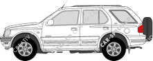 Opel Frontera Kombi, 1999–2001