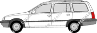 Opel Kadett Caravan combi, 1989–1991