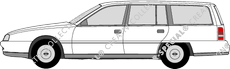 Opel Omega Caravan combi, 1986–1994
