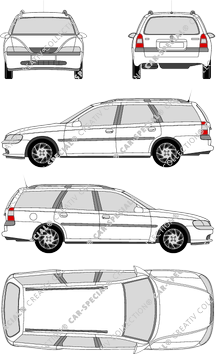 Opel Vectra Caravan break, 1999–2002 (Opel_042)