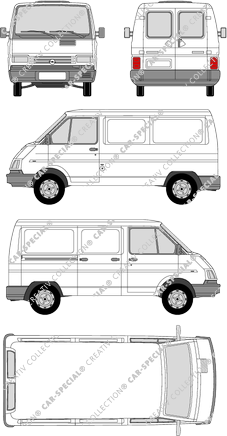 Opel Arena fourgon, 1997–2000 (Opel_045)