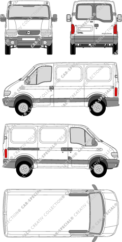 Opel Movano furgón, 1999–2004 (Opel_047)