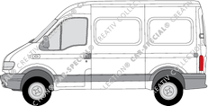 Opel Movano furgón, 1999–2004