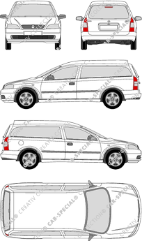 Opel Astra camionnette, 1998–2002 (Opel_057)