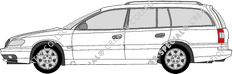 Opel Omega Caravan Station wagon, 1999–2003