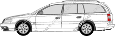 Opel Omega Caravan station wagon, 1999–2003