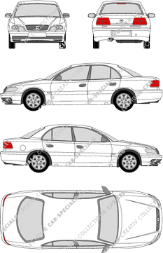 Opel Omega Limousine, 1999–2003 (Opel_061)