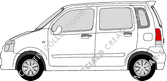 Opel Agila Station wagon, 2000–2008