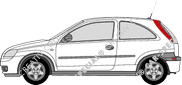 Opel Corsa Kombilimousine, 2000–2003