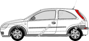 Opel Corsa Hatchback, 2000–2003