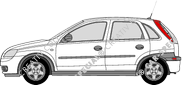 Opel Corsa, 2000–2003
