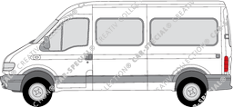 Opel Movano camionnette, 1999–2004