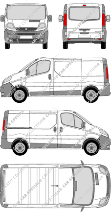 Opel Vivaro Kastenwagen, 2001–2006 (Opel_073)