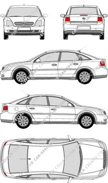 Opel Vectra Hayon, 2002–2005 (Opel_097)