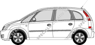 Opel Meriva, 2003–2007