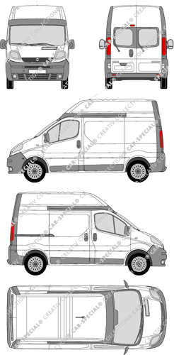 Opel Vivaro Kastenwagen, ab 2003 (Opel_116)