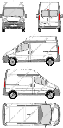 Opel Vivaro, 2003–2006 (Opel_117)