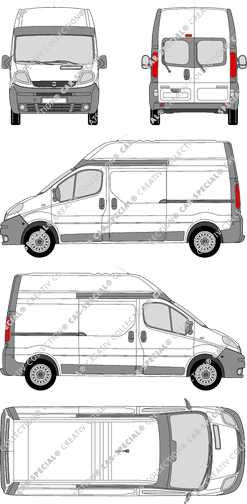 Opel Vivaro, 2003–2006 (Opel_119)