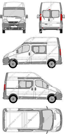 Opel Vivaro, 2003–2006 (Opel_120)