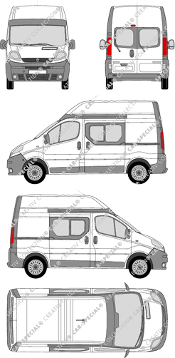 Opel Vivaro, 2003–2006 (Opel_121)