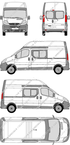 Opel Vivaro, 2003–2006 (Opel_123)