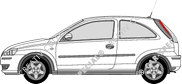 Opel Corsa Hayon, 2003–2006