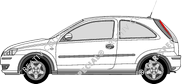 Opel Corsa, 2003–2006