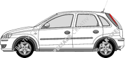 Opel Corsa Hayon, 2003–2006
