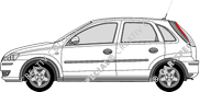 Opel Corsa, 2003–2006