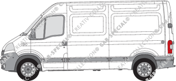 Opel Movano furgón, 2004–2009