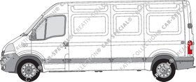 Opel Movano furgone, 2004–2009