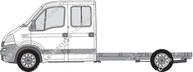 Opel Movano Chassis for superstructures, 2004–2009