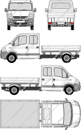 Opel Movano Kipper, 2004–2009 (Opel_143)