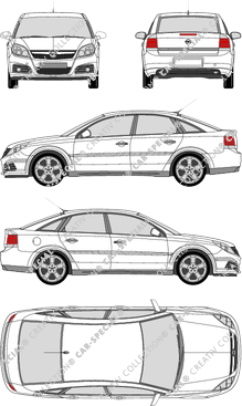 Opel Vectra Hayon, 2005–2008 (Opel_154)