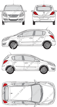 Opel Corsa, 2006–2010 (Opel_158)