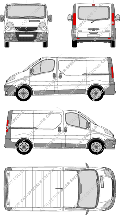 Opel Vivaro, 2006–2014 (Opel_163)