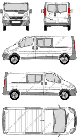 Opel Vivaro, 2006–2014 (Opel_171)