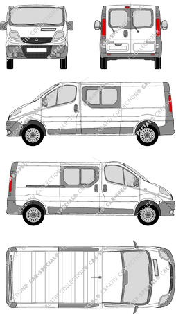 Opel Vivaro, 2006–2014 (Opel_173)