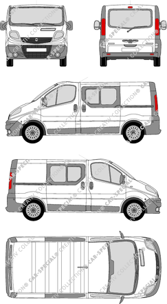 Opel Vivaro Kastenwagen, 2006–2014 (Opel_176)